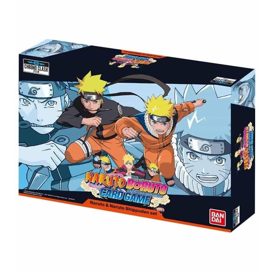 Image for Naruto Boruto Card Game: Naruto and Naruto Shippuden Set - Chrono Clash System