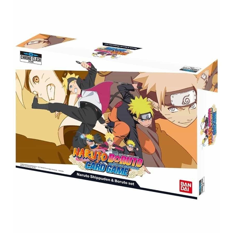 Image for Naruto Boruto Card Game: Naruto Shippuden and Boruto Set - Chrono Clash System
