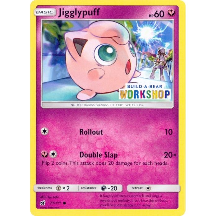 Image for Jigglypuff - 71/111 (Build-A-Bear Workshop Exclusive) (071/111) (MCAP) - Pokemon
