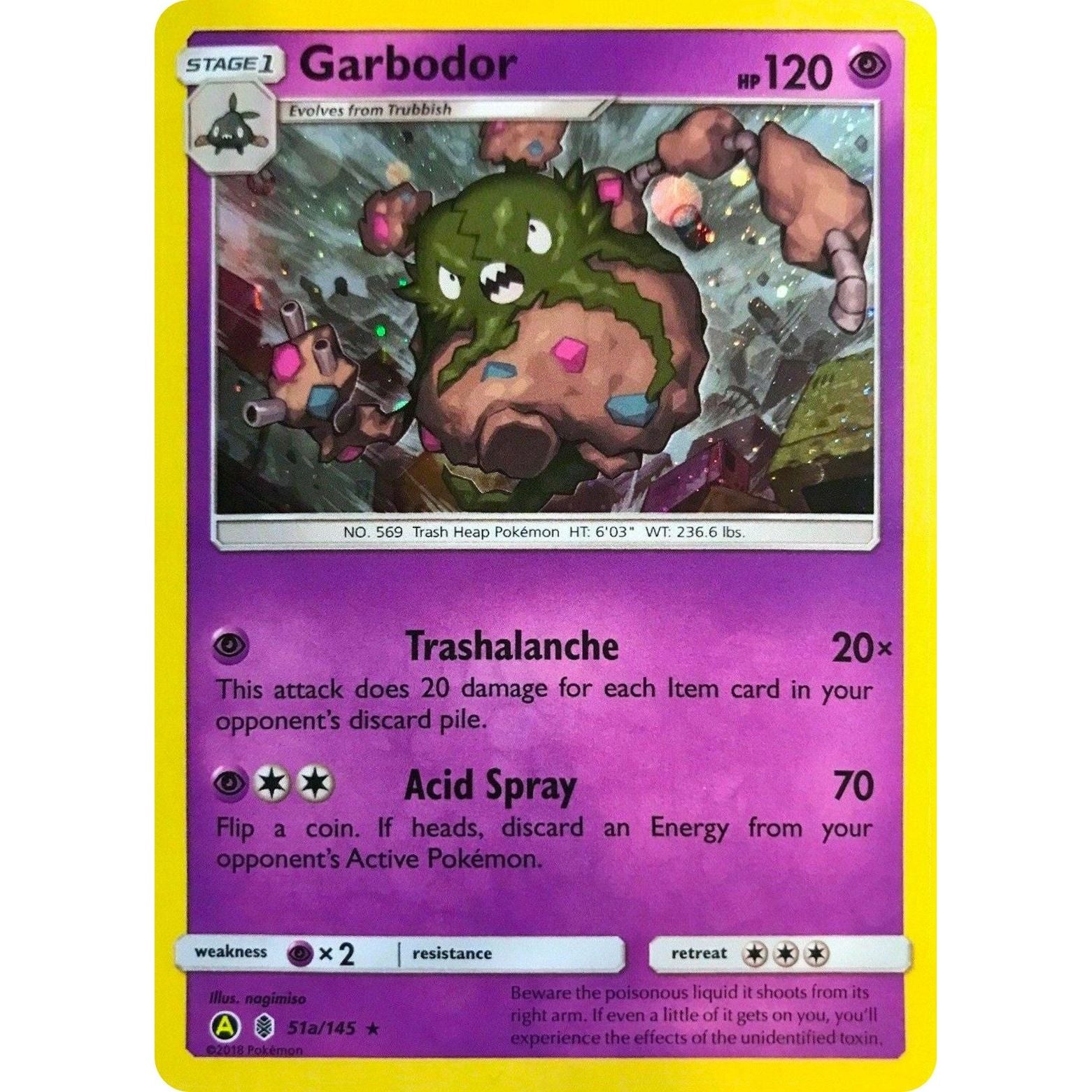 Image for Garbodor - 51a/145 (Cosmos Holo) (051a/145) (PR) - Pokemon