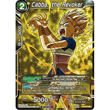 Image for Cabba, the Revoker (P-141) (PR) - Dragon Ball Super: Masters