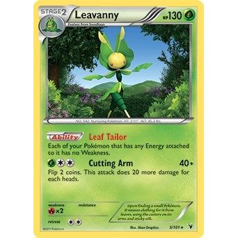Image for Leavanny - 3/101 (BW Noble Victories) (003/101) (PR) - Pokemon