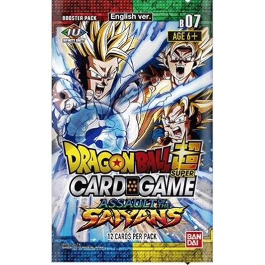 Image for Assault of the Saiyans Booster Pack - Dragon Ball Super: Masters