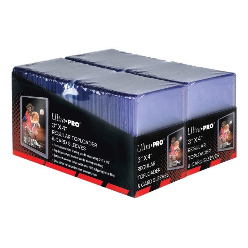 Image for 3" x 4" Clear Regular Toploaders and Card Sleeves (200-Count) - Collectible Storage