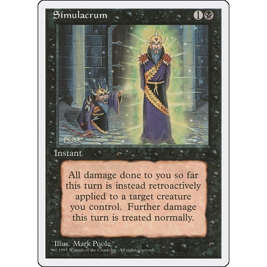 Image for Simulacrum (4ED) - Magic: The Gathering
