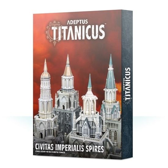 Image for Warhammer: 40K - Adeptus Titanicus - Civitas Imperialis Spires - Warhammer Box Sets