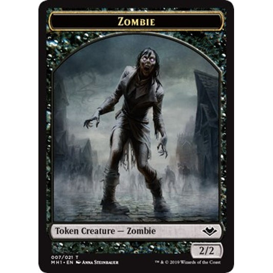 Zombie // Bear Double-Sided Token (7 // 11) (MH1)