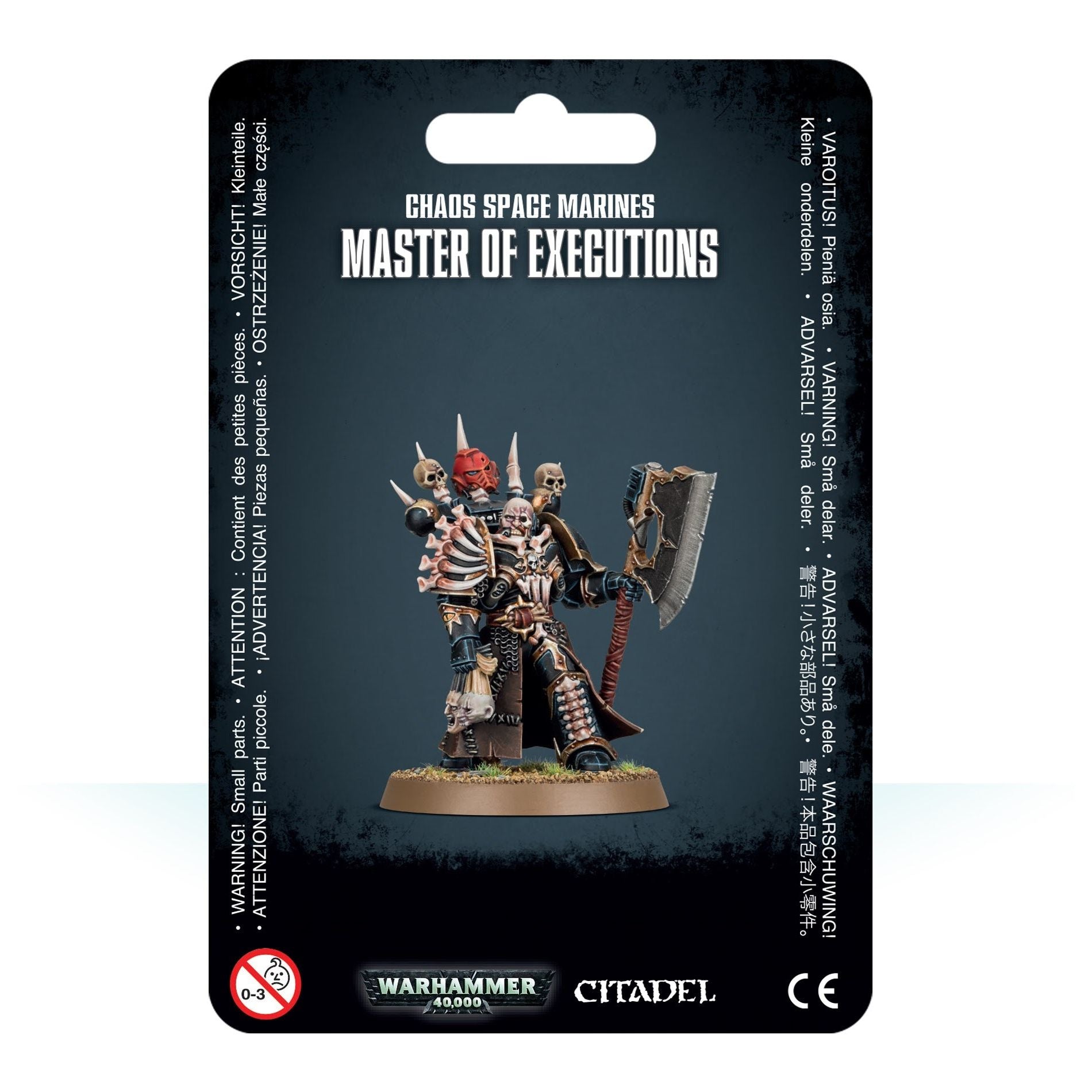 Image for Warhammer: 40K - Chaos Space Marine Master of Executions - Warhammer Clampacks
