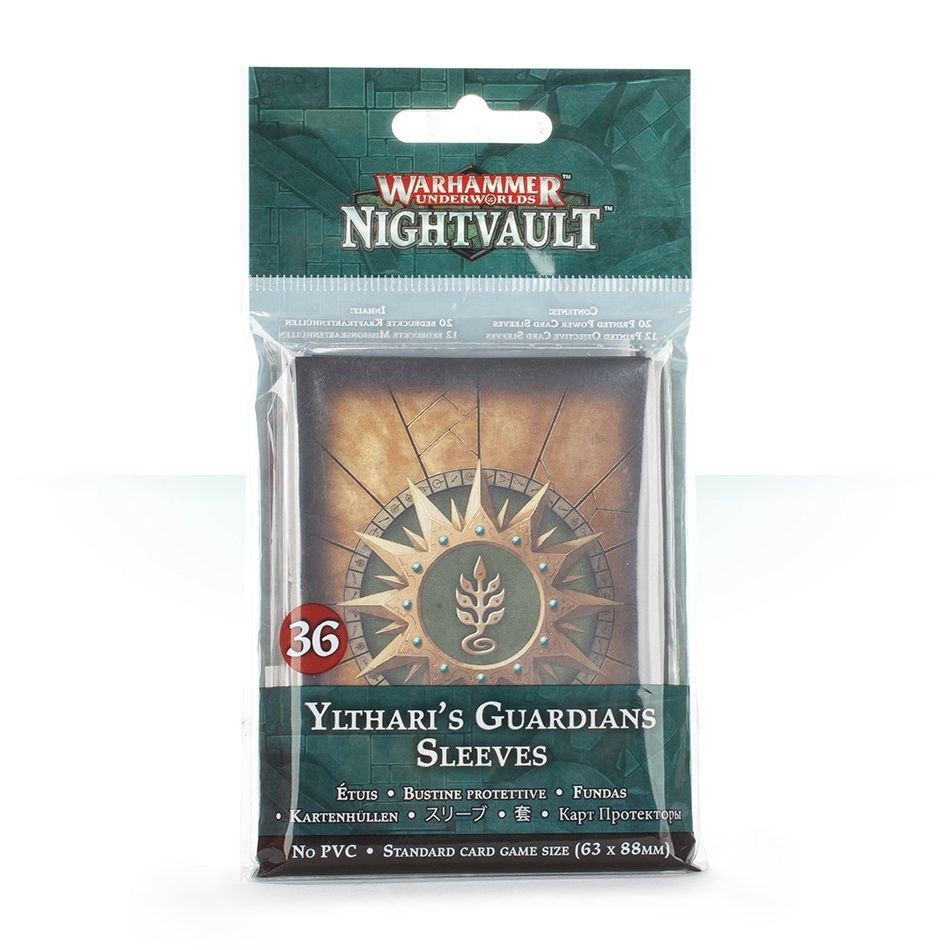 Image for Warhammer: Underworlds - Nightvault: Ylthari's Guardians Sleeves (36-Pack) - Warhammer Game Accessories