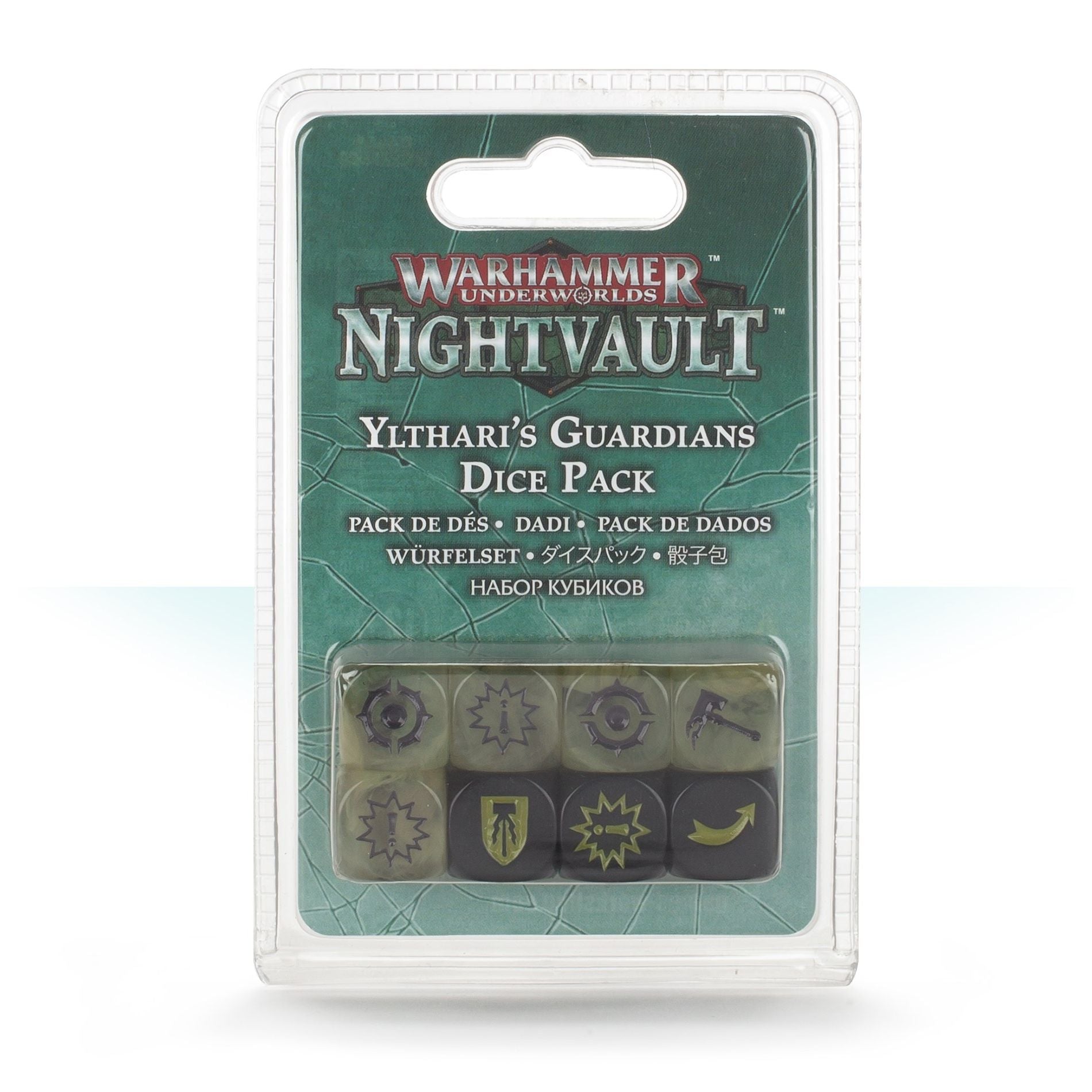 Image for Warhammer: Underworlds - Ylthari's Guardians Dice Pack (8-Pack) - Warhammer Game Accessories