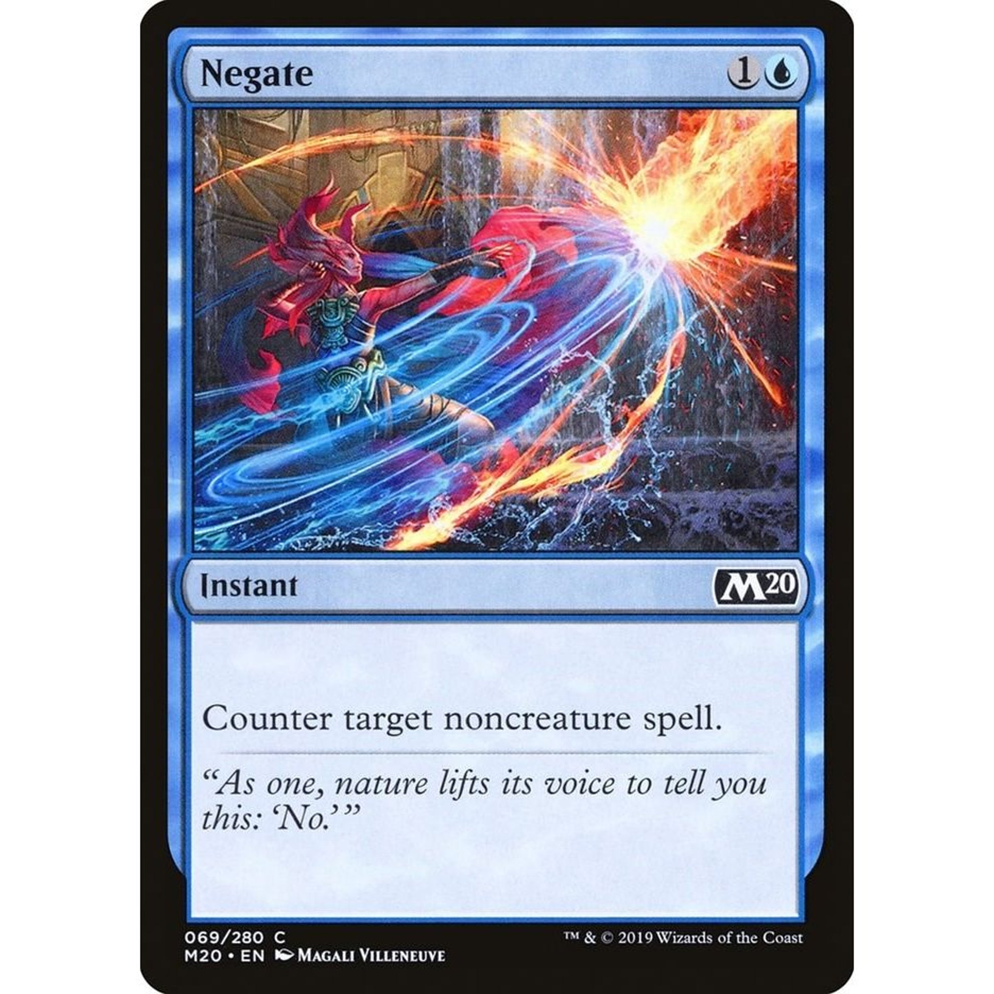 Image for Negate (69) (M20) - Magic: The Gathering
