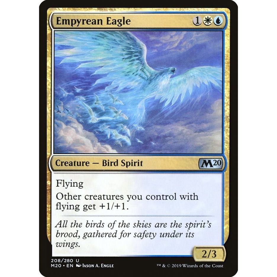 Image for Empyrean Eagle (208) (M20) - Magic: The Gathering