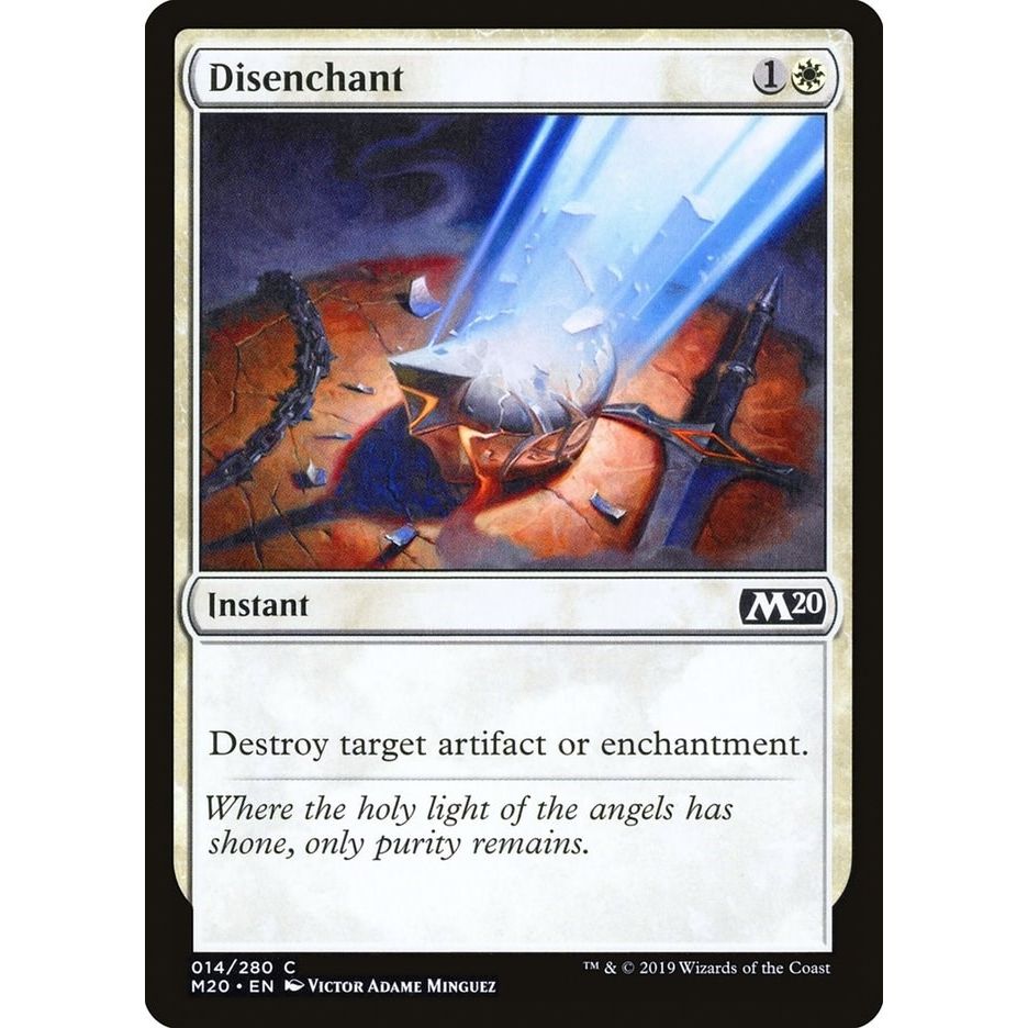 Image for Disenchant (14) (M20) - Magic: The Gathering