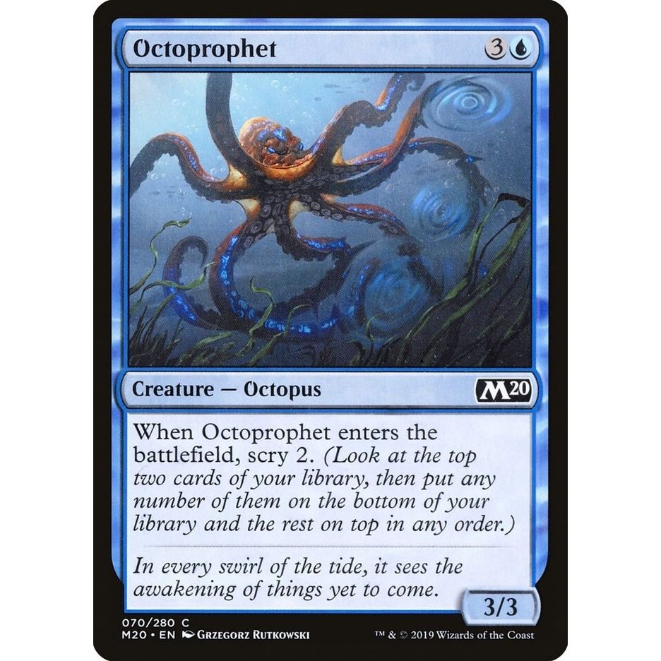 Image for Octoprophet (70) (M20) - Magic: The Gathering