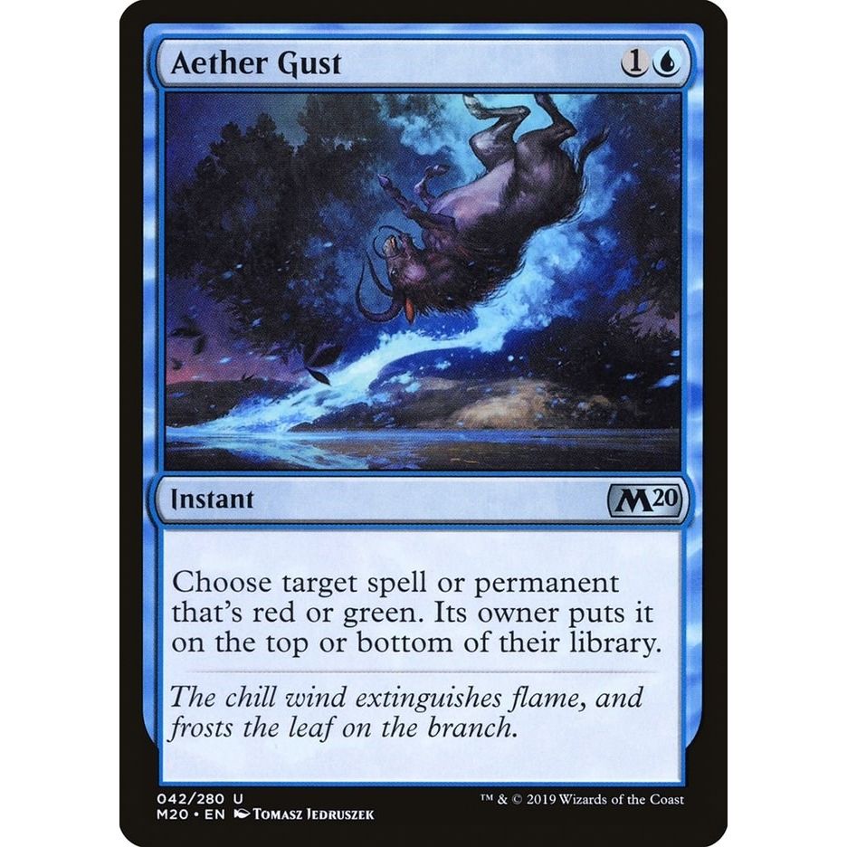 Image for Aether Gust (42) (M20) - Magic: The Gathering