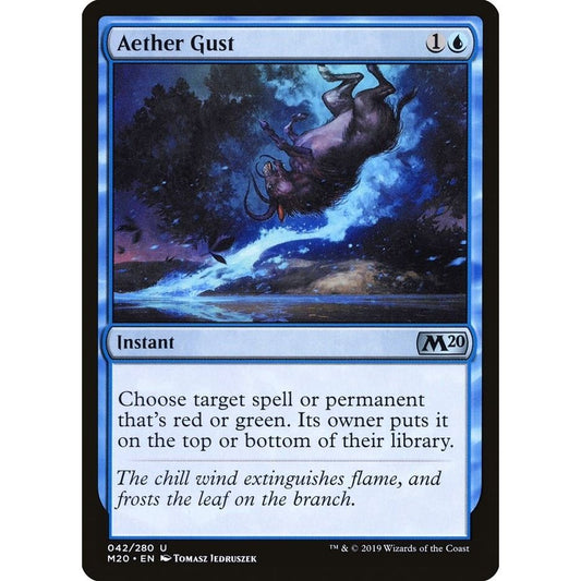 Image for Aether Gust (42) (M20) - Magic: The Gathering