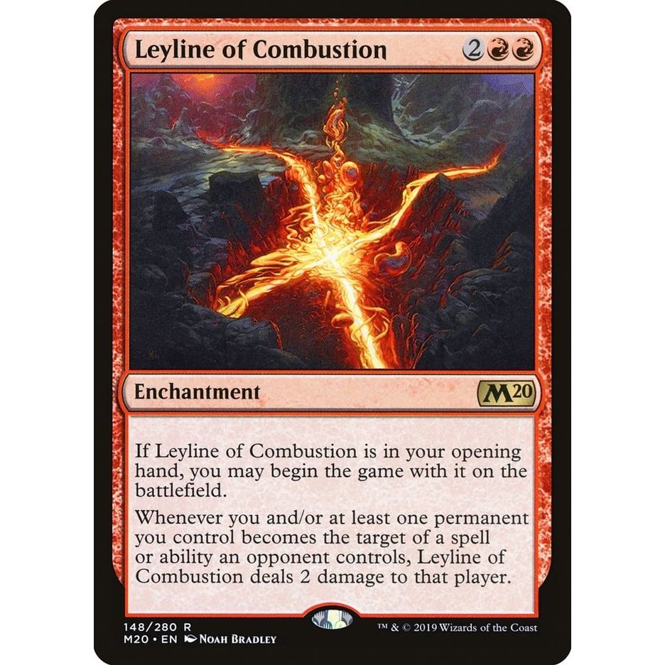 Image for Leyline of Combustion (148) (M20) - Magic: The Gathering