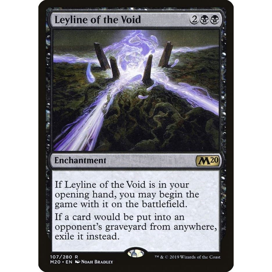 Image for Leyline of the Void (107) (M20) - Magic: The Gathering
