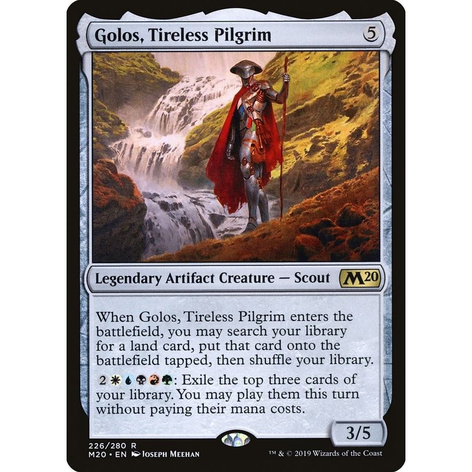 Image for Golos, Tireless Pilgrim (226) (M20) - Magic: The Gathering