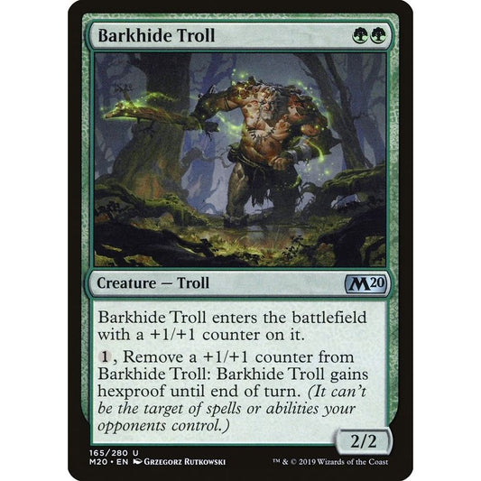 Image for Barkhide Troll (165) (M20) - Magic: The Gathering
