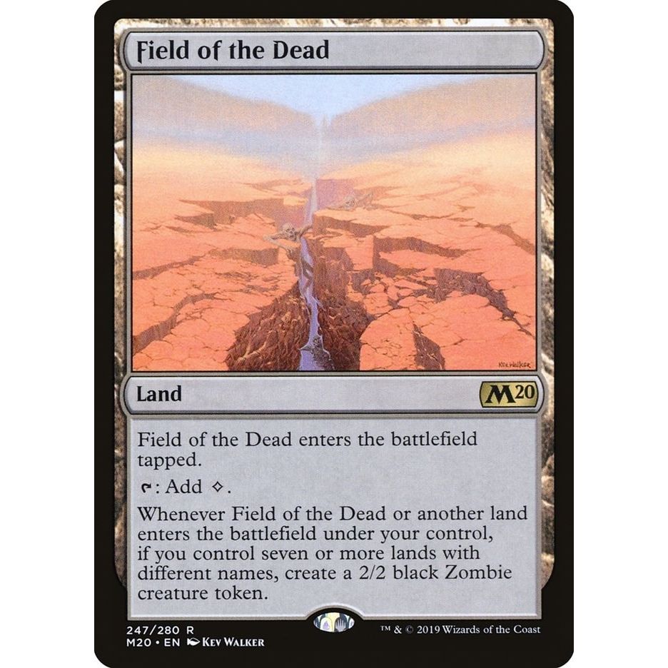Image for Field of the Dead (247) (M20) - Magic: The Gathering
