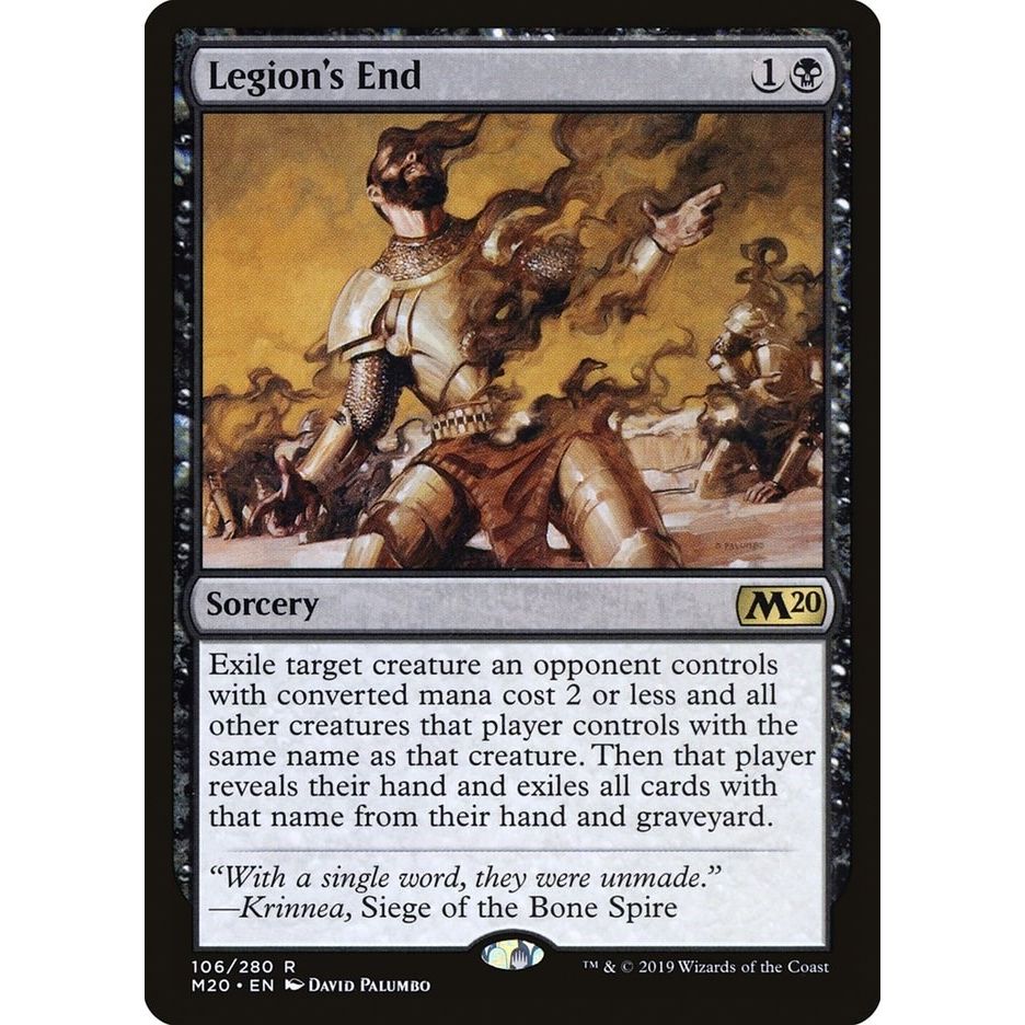 Image for Legion's End (106) (M20) - Magic: The Gathering