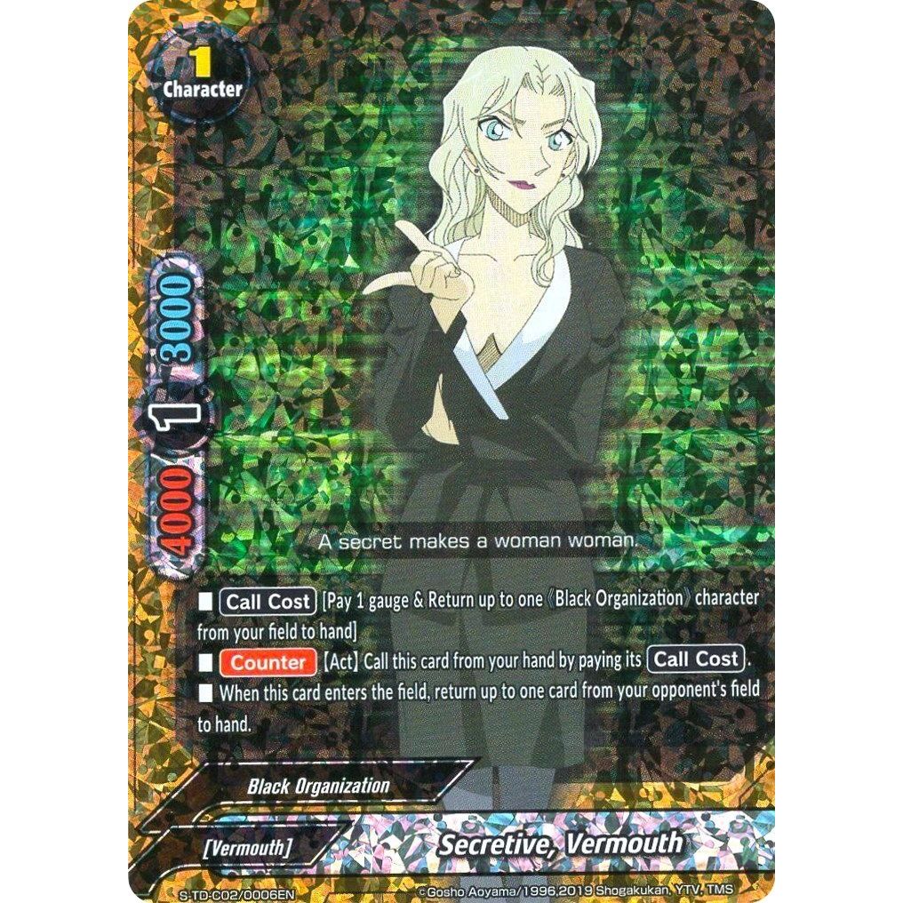 Image for Secretive, Vermouth (Parallel Foil) (S-TD-C02/0006EN) (S-TD-C02) - Future Card BuddyFight