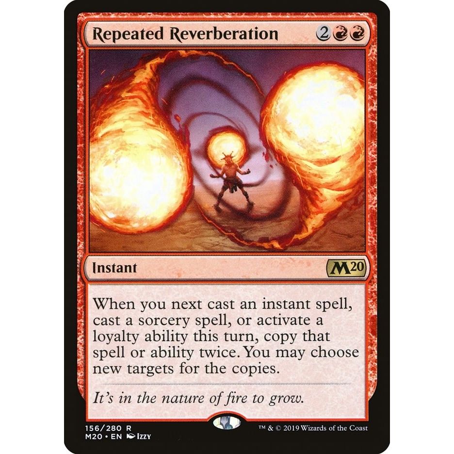Image for Repeated Reverberation (156) (M20) - Magic: The Gathering