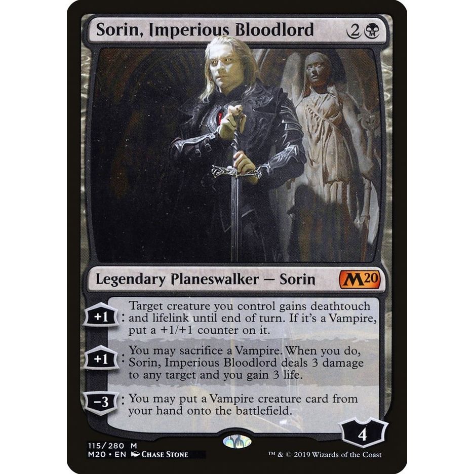 Image for Sorin, Imperious Bloodlord (115) (M20) - Magic: The Gathering