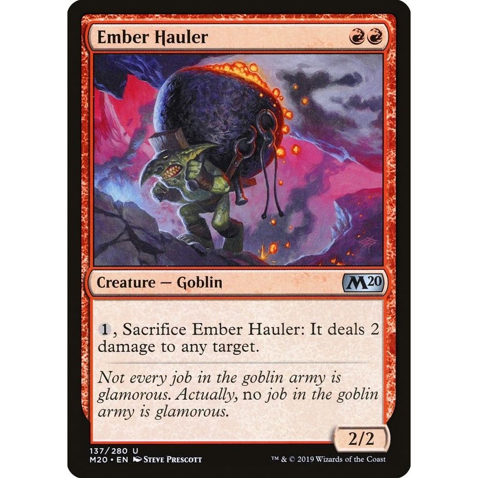 Image for Ember Hauler (137) (M20) - Magic: The Gathering