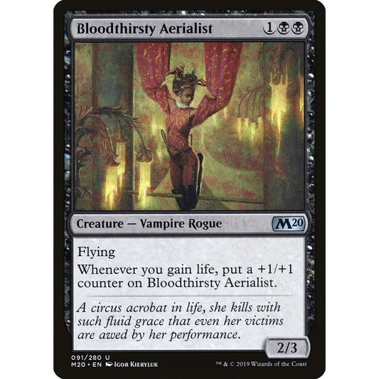 Image for Bloodthirsty Aerialist (91) (M20) - Magic: The Gathering