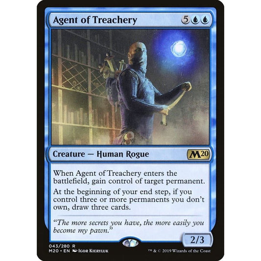 Image for Agent of Treachery (43) (M20) - Magic: The Gathering