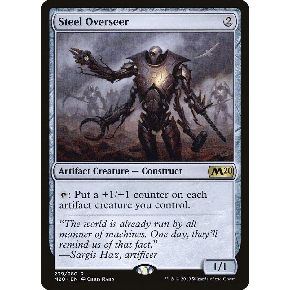 Image for Steel Overseer (239) (M20) - Magic: The Gathering