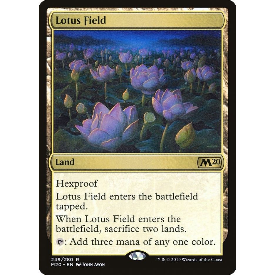 Image for Lotus Field (249) (M20) - Magic: The Gathering