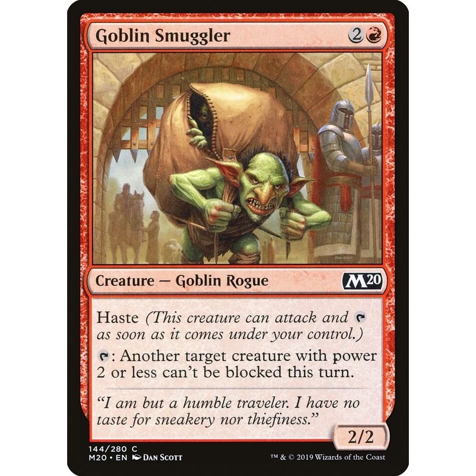 Image for Goblin Smuggler (144) (M20) - Magic: The Gathering