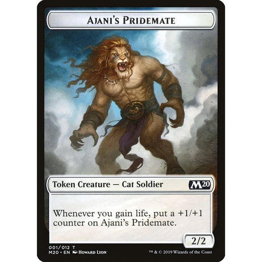Image for Ajani's Pridemate Token (1) (M20) - Magic: The Gathering