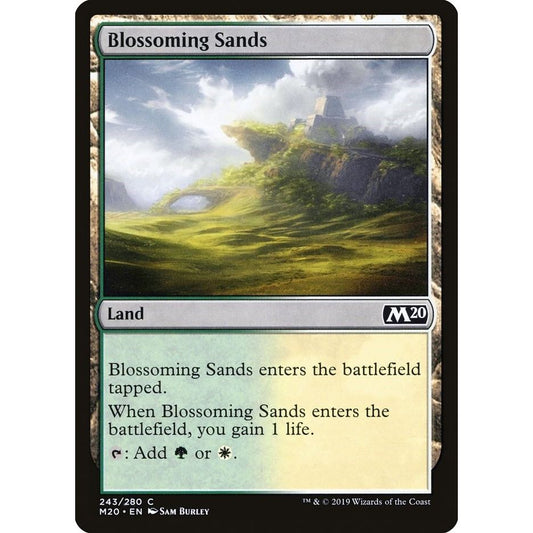 Image for Blossoming Sands (243) (M20) - Magic: The Gathering