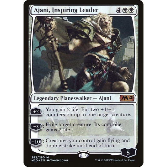 Image for Ajani, Inspiring Leader (282) (M20) - Magic: The Gathering