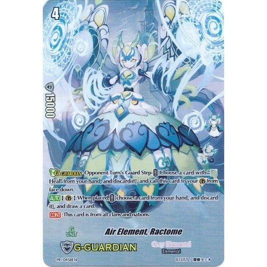 Image for Air Element, Ractome (Premium Collection 2019) (PR/0458EN) (PR) - Cardfight Vanguard