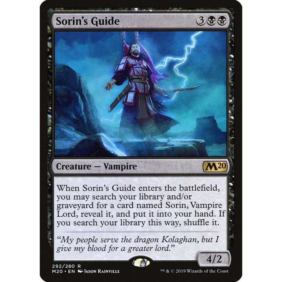 Image for Sorin's Guide (292) (M20) - Magic: The Gathering
