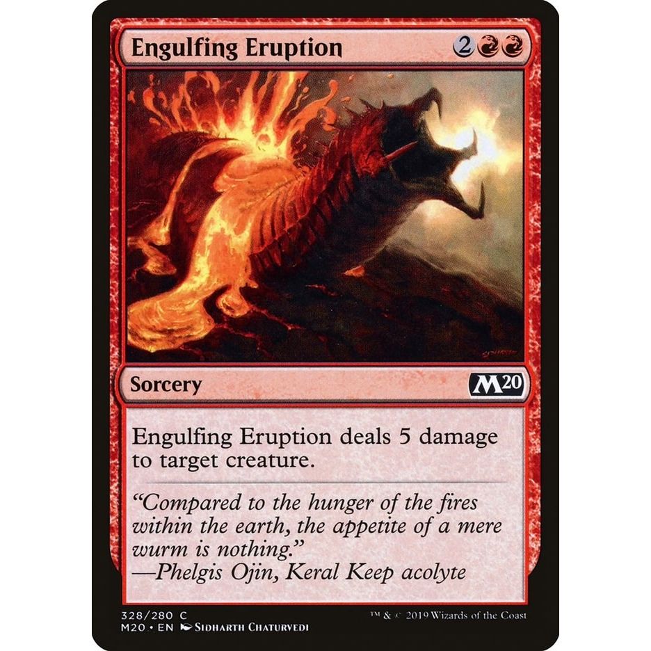 Image for Engulfing Eruption (328) (M20) - Magic: The Gathering