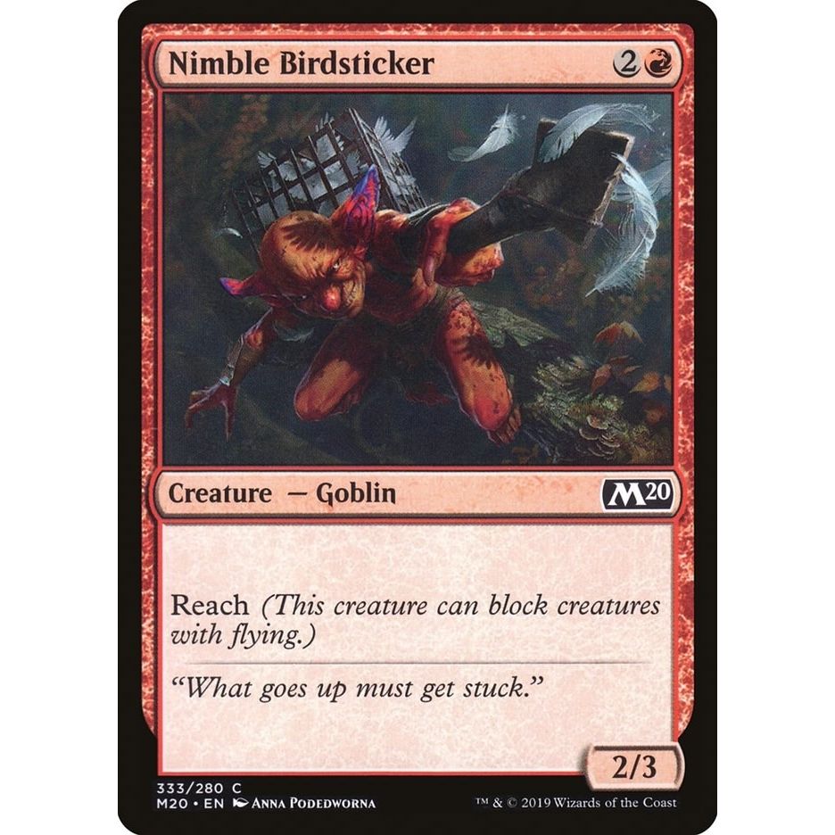 Image for Nimble Birdsticker (333) (M20) - Magic: The Gathering