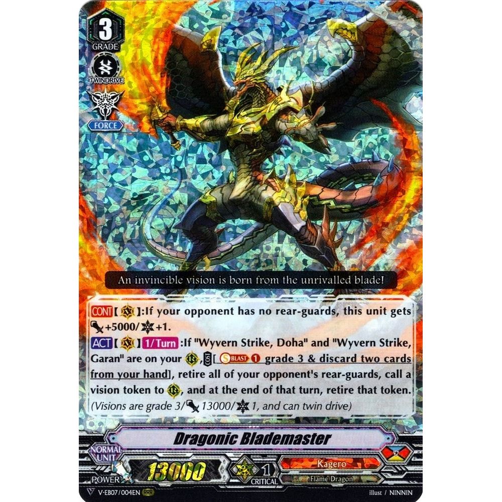 Image for Dragonic Blademaster (V-EB07/004EN) (V-EB07) - Cardfight Vanguard