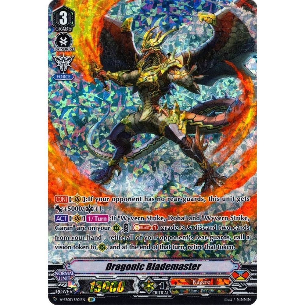 Image for Dragonic Blademaster (SP) (V-EB07/SP01EN) (V-EB07) - Cardfight Vanguard