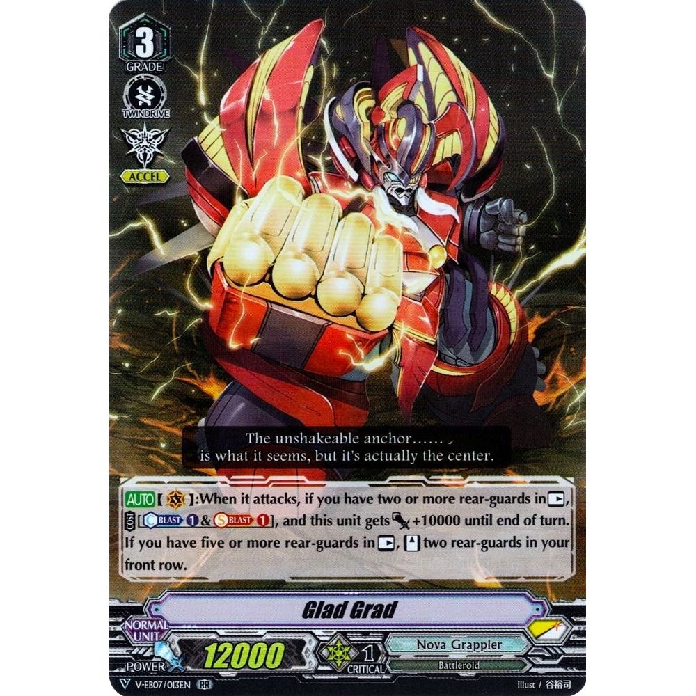 Image for Glad Grad (V-EB07/013EN) (V-EB07) - Cardfight Vanguard