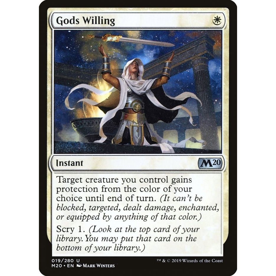 Image for Gods Willing (19) (M20) - Magic: The Gathering