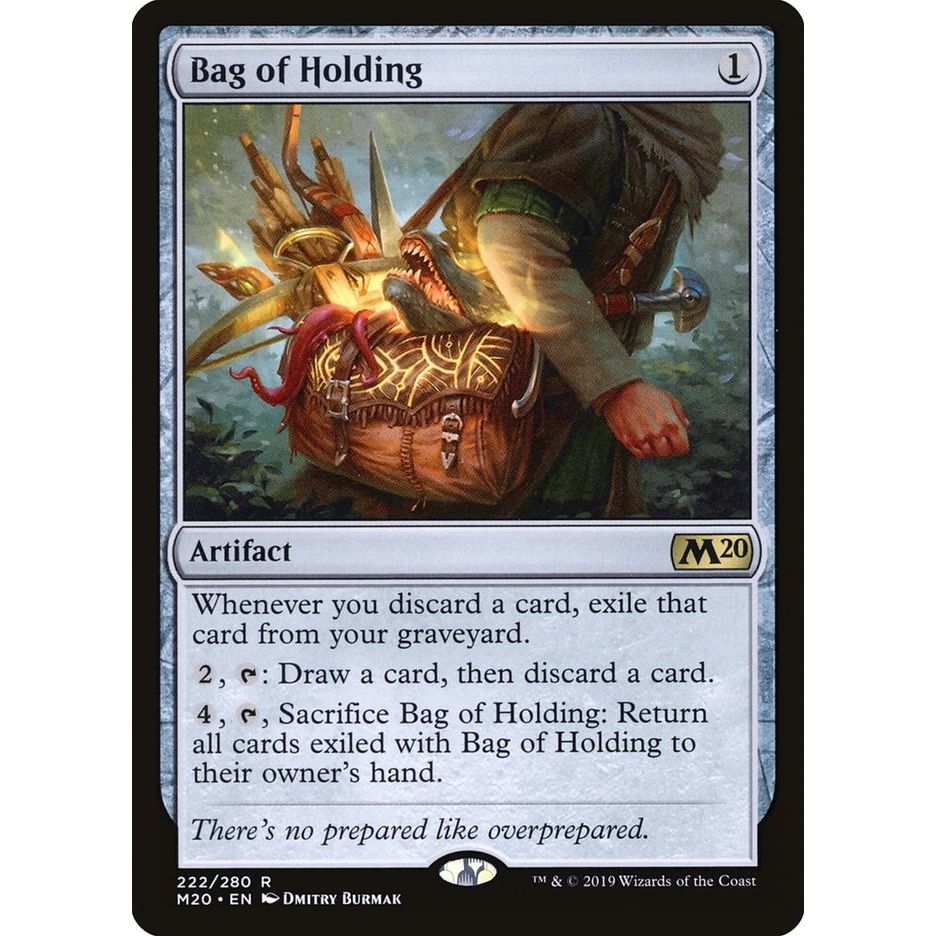 Image for Bag of Holding (222) (M20) - Magic: The Gathering