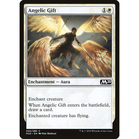 Image for Angelic Gift (5) (M20) - Magic: The Gathering