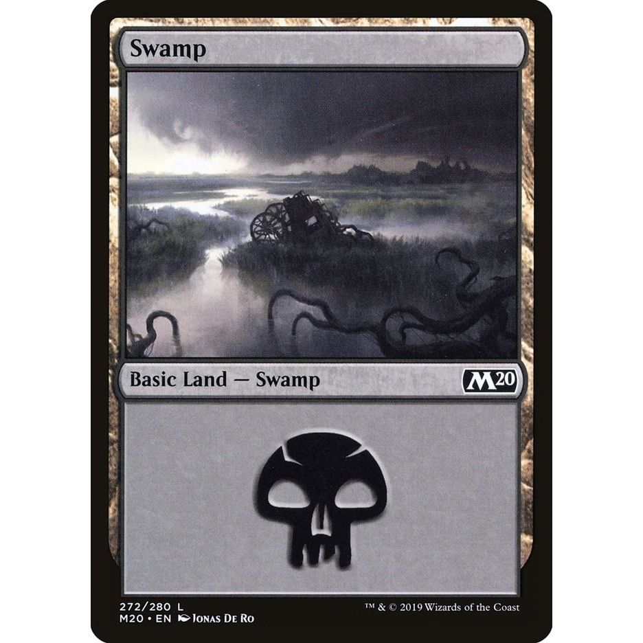 Image for Swamp (272) (272) (M20) - Magic: The Gathering