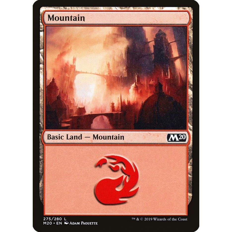 Image for Mountain (275) (275) (M20) - Magic: The Gathering
